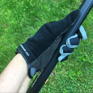 STX women’s lacrosse gloves,L,used once